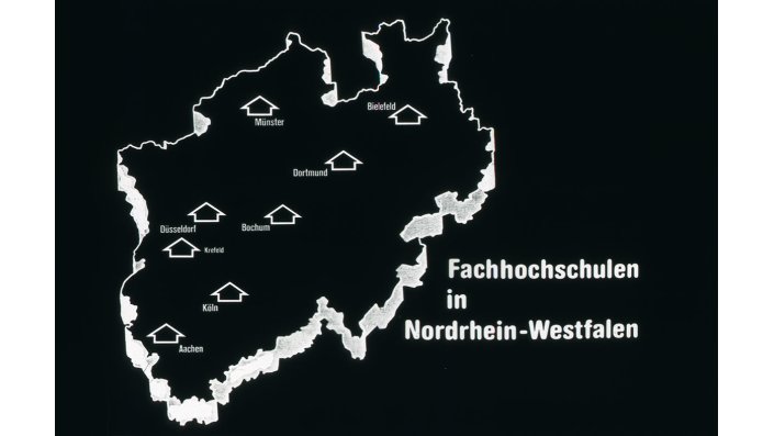 Übersicht: Fachhochschulen in NRW 1987