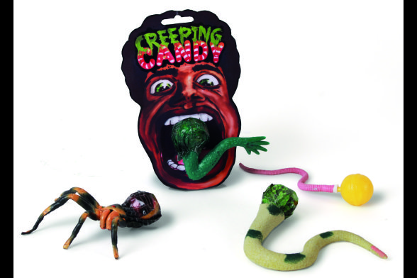 Konzept Creeping Candy von Patrick Bieschinski, leitung. Prof. Jenz Großhans