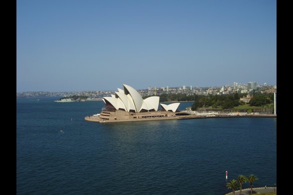 Blick auf die Oper von Sydney